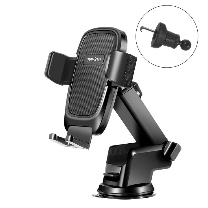 Yesido 360° Universal Windshield Mount Stand Air Vent Car Phone Holder For Apple iPhone Samsung Huawei Smart Phones GPS - Eastlakes Electronics