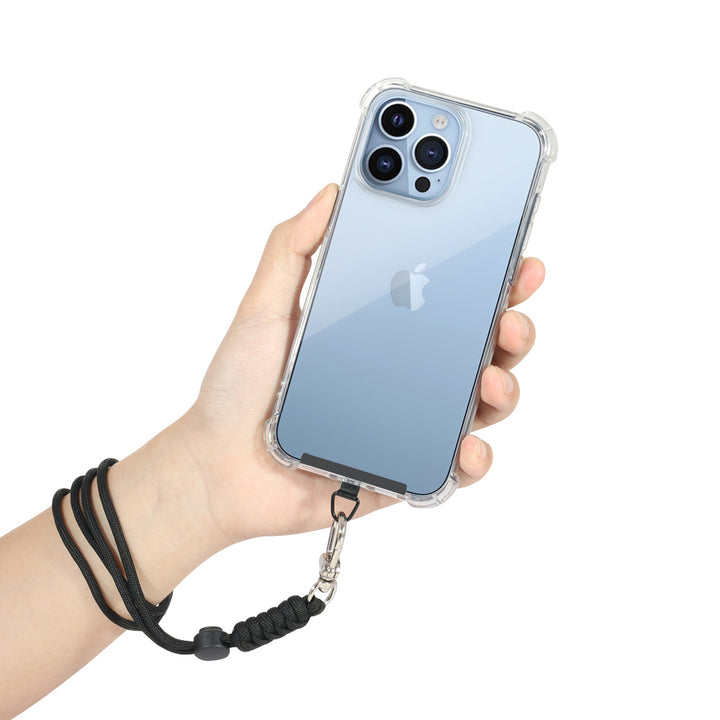 Metal Patch Mobile Phone Lanyard With Free Adjustable Hanging Neck Wrist Strap - Eastlakes Electronics
