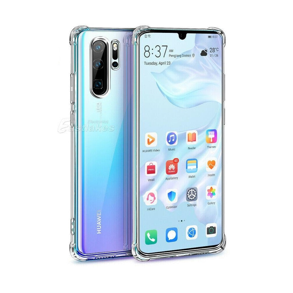 Huawei P30 Clear Cover Case - Glacial Fairyland Huawei P30 Clear Cover Case - Glacial Fairyland