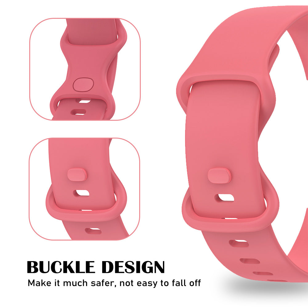 Fitbit Charge 5 & 6 Silicone Sports Watch Band Strap - Eastlakes Electronics