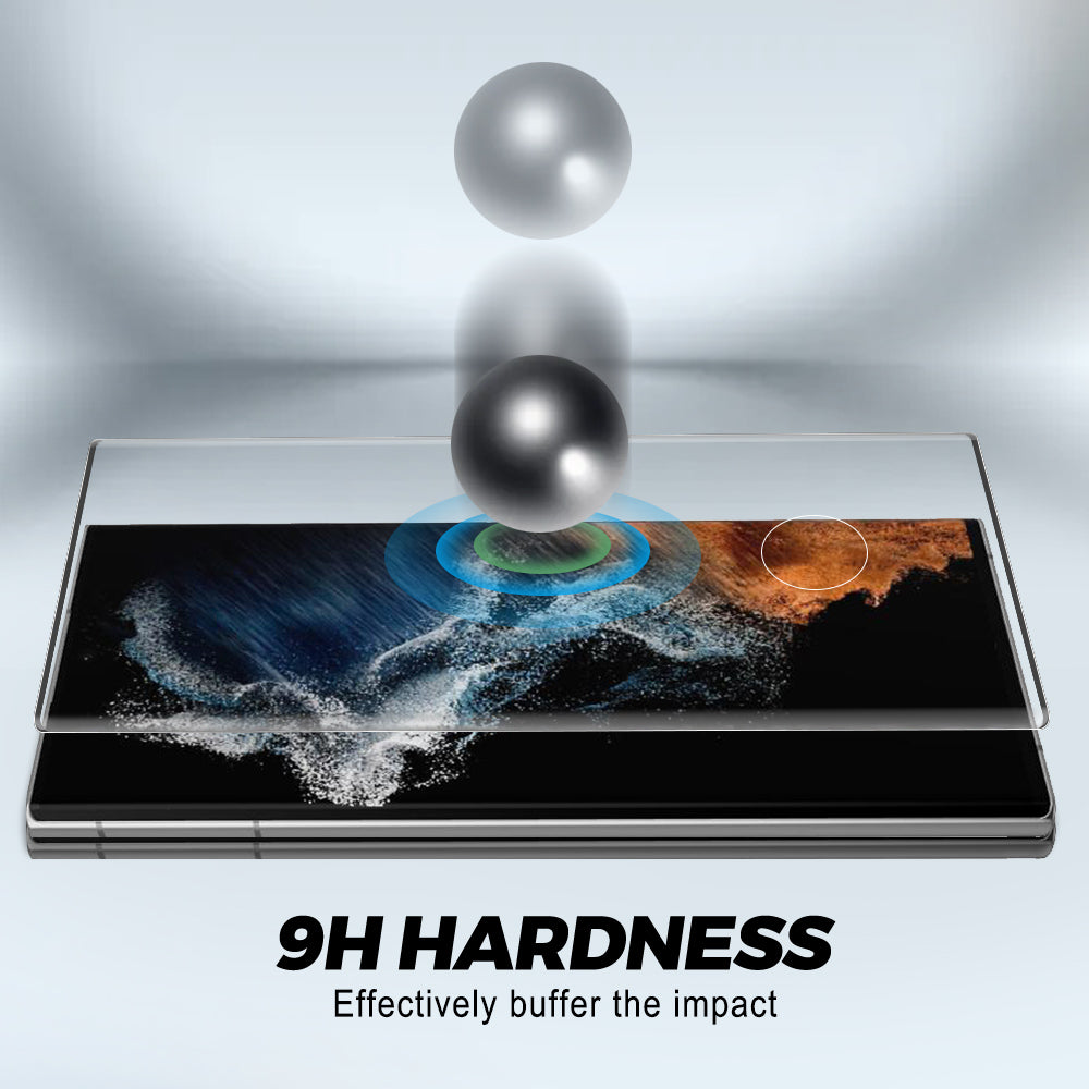 EASTele Samsung Galaxy S25/S24/S23/S22 Tempered Glass Screen Protector Full Cover