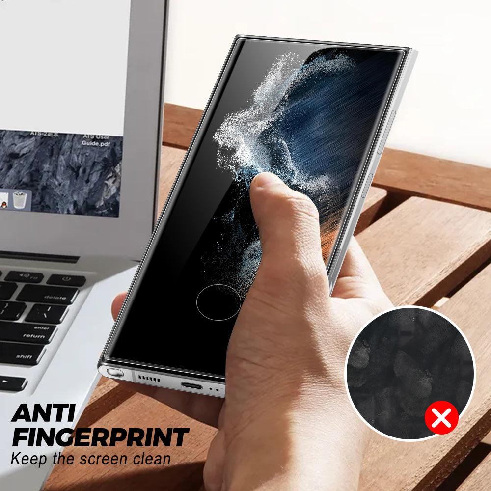 EASTele Samsung Galaxy S25/S24/S23/S22 Tempered Glass Screen Protector Full Cover