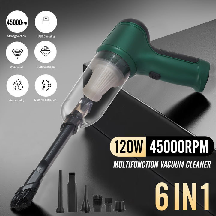 Car Vacuum Cleaner Handheld Cordless Home Dust Blower Mini Air Duster - Eastlakes Electronics