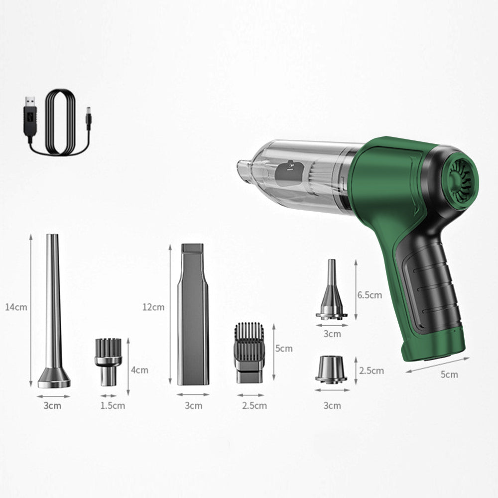 Wireless Mini Car Vacuum Cleaner Blower Handheld Home Air Duster