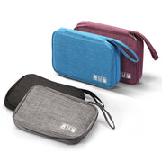 Cable Charger Organiser Travel Electronic Accessories Bag with Strap