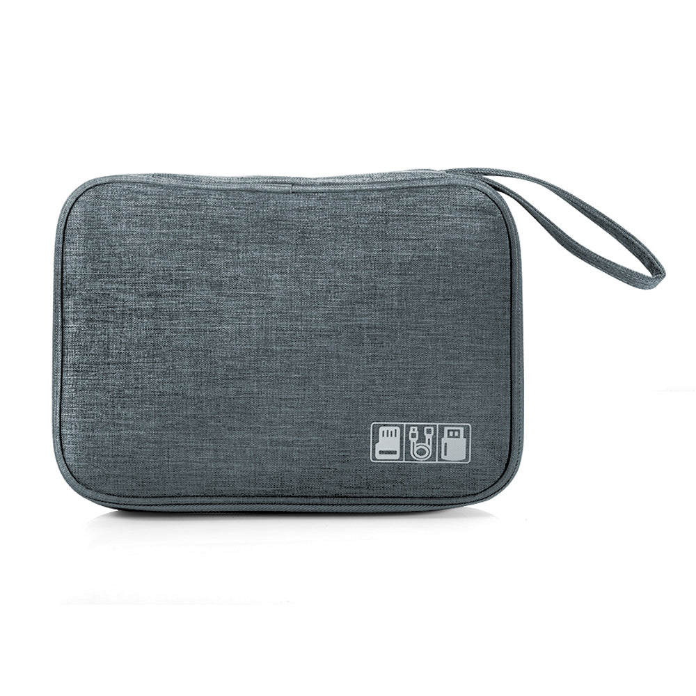 Cable Charger Organiser Travel Electronic Accessories Bag with Strap