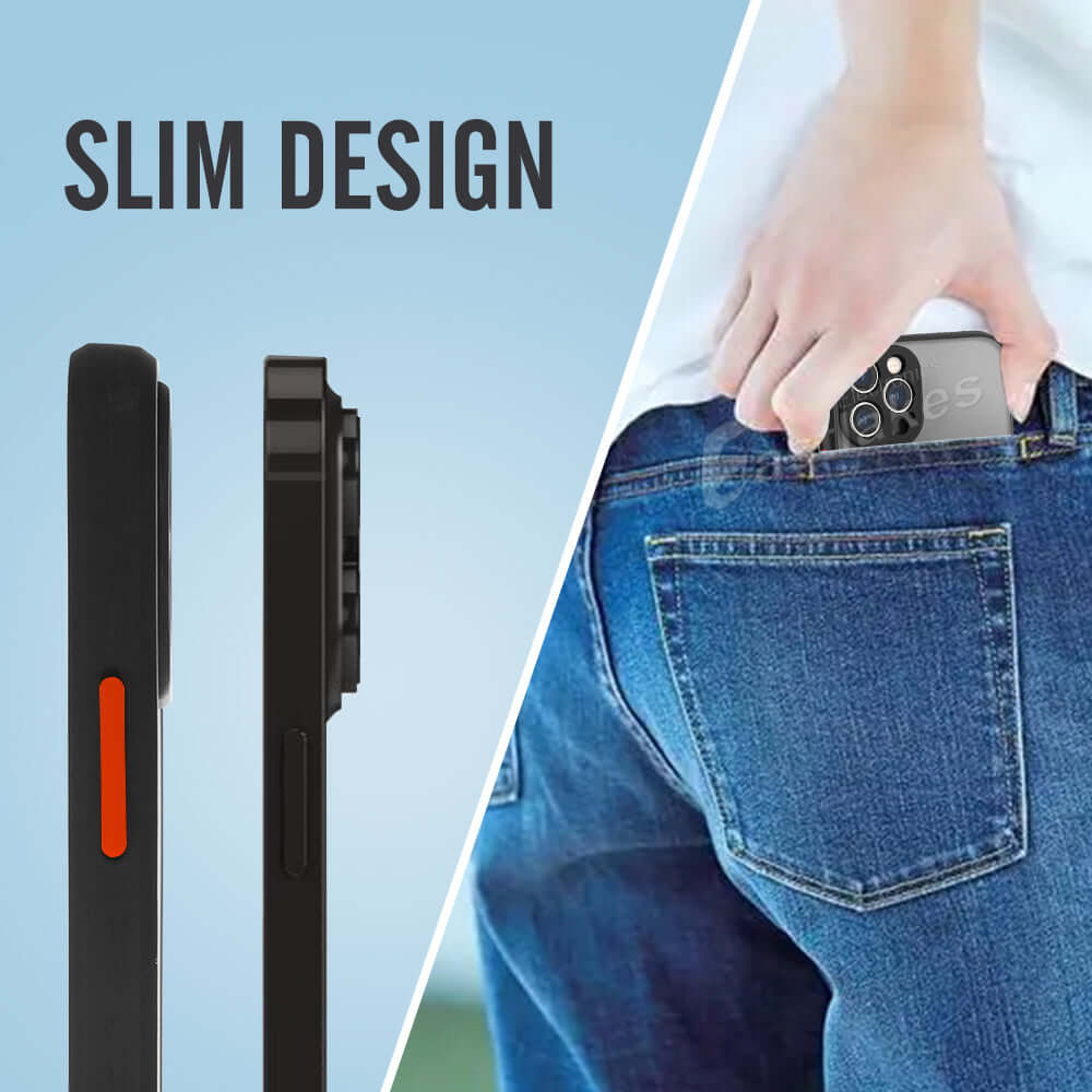 iPhone 15 Pro Max Plus Hard Back Matte Silicone Bumper Case - Eastlakes Electronics