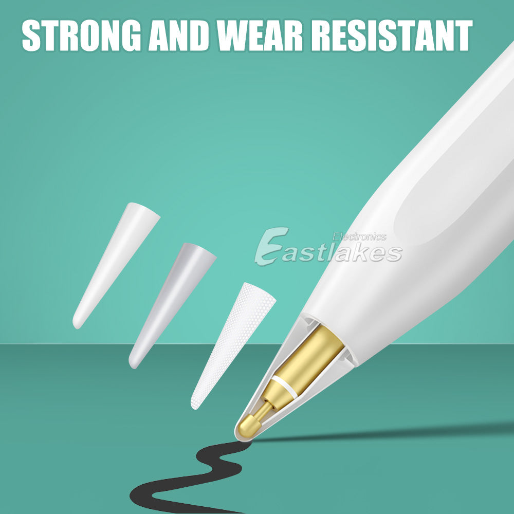  5 Pack Replacement Tips For Apple Pencil Nib 1st 2nd Gen - Eastlakes Electronics