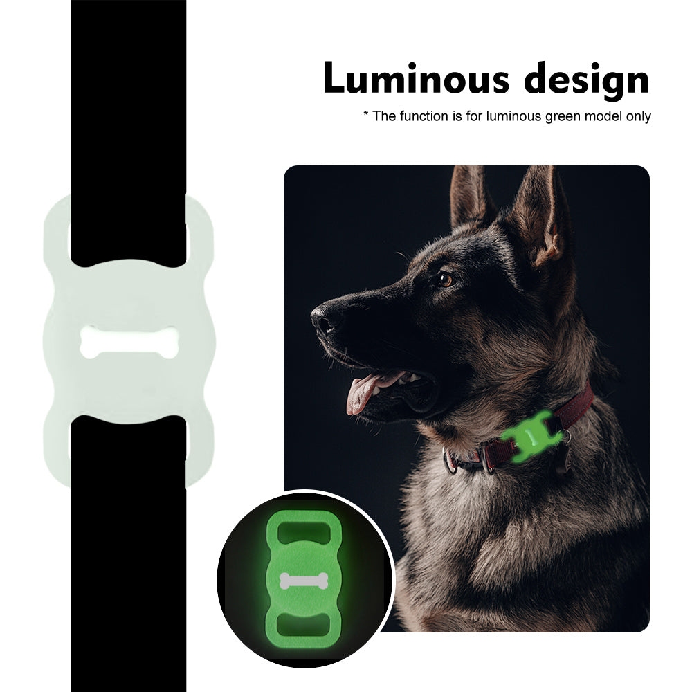 Apple Airtag Silicone Dog Cat Collar Holder Belt Case - Eastlakes Electronics