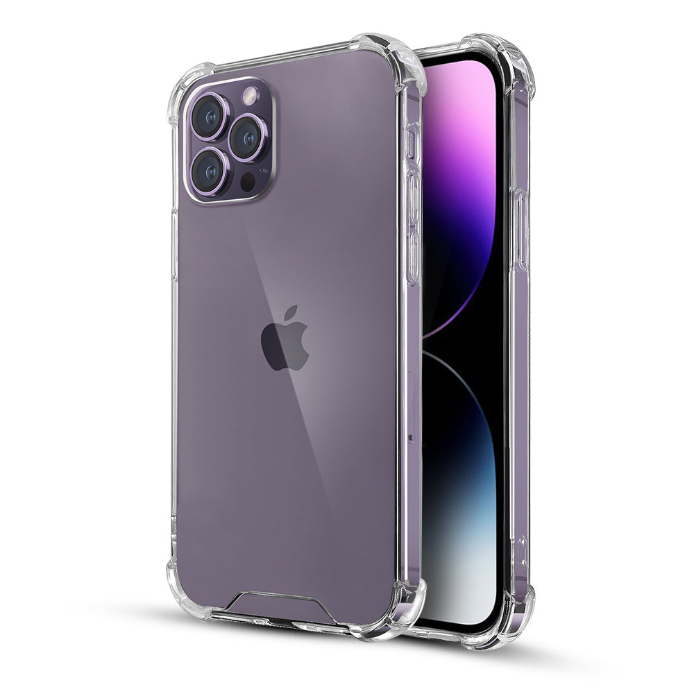 Clear Silicone Shockproof Bumper Case For Apple iPhone 11 12 13 14 15 Pro XS Max XR X 8 Plus mini - Eastlakes Electronics