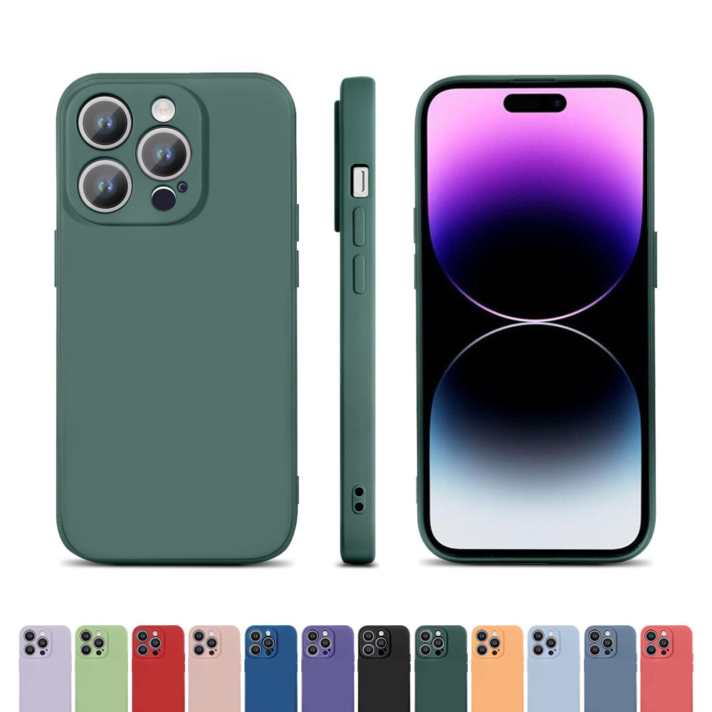 Silicone Case For Apple iPhone 14 15 Plus Pro Max - Eastlakes Electronics