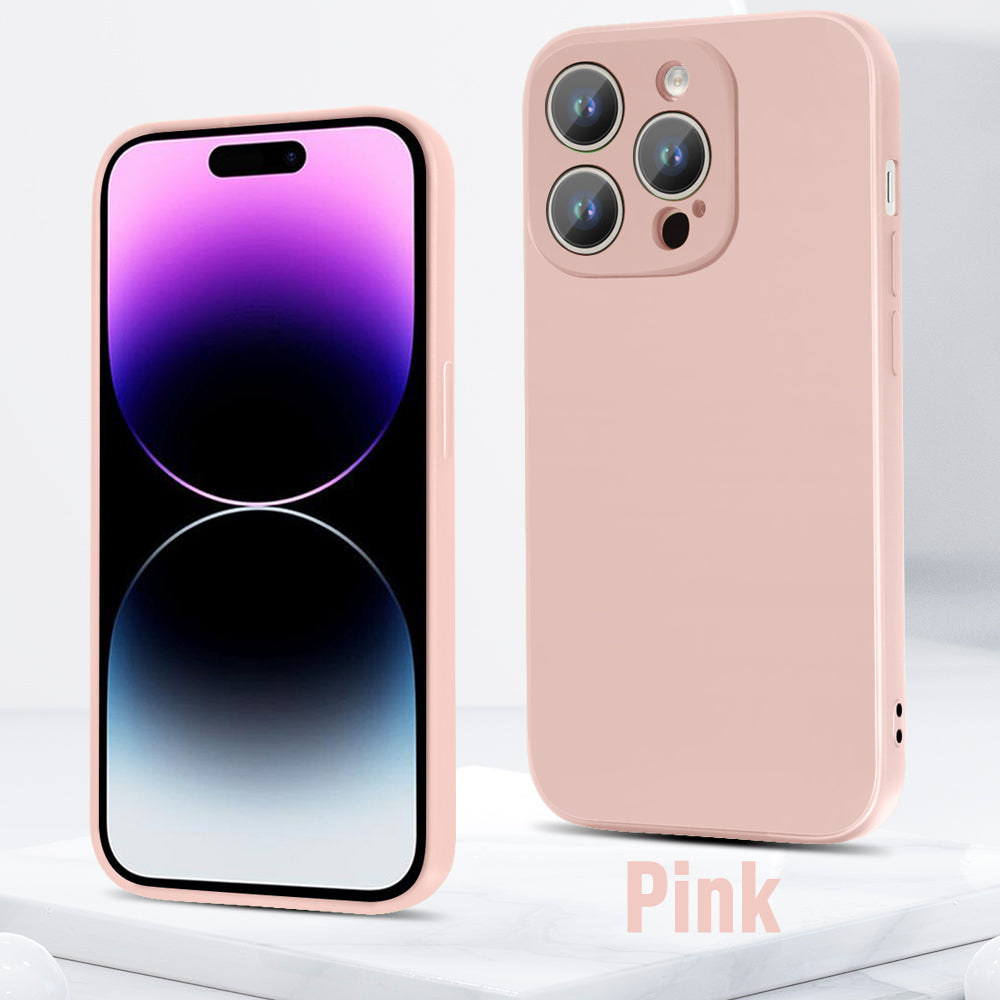 Silicone Bumper Case for Apple iPhone 13 12 11 Series