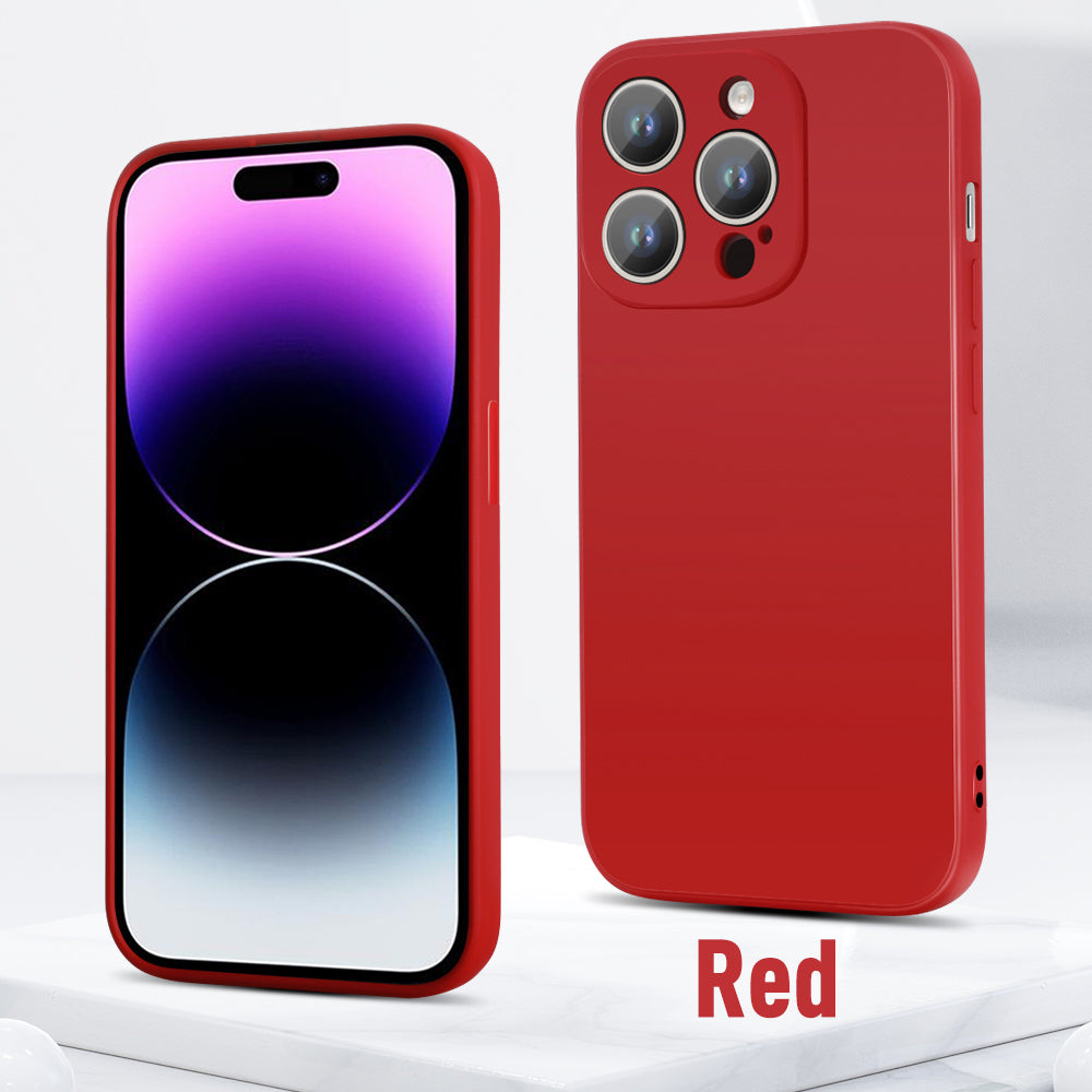 Silicone Bumper Case for Apple iPhone 13 12 11 Series