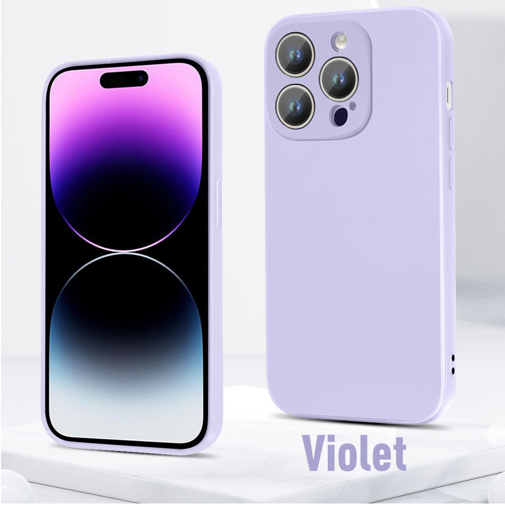 Silicone Bumper Case for Apple iPhone 13 12 11 Series