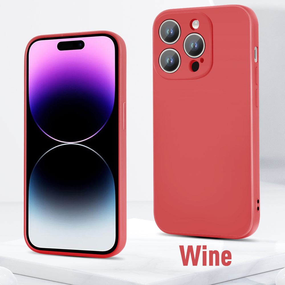 Silicone Bumper Case for Apple iPhone 13 12 11 Series