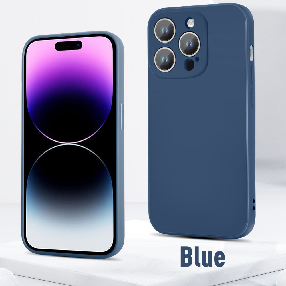 Silicone Bumper Case for Apple iPhone 13 12 11 Series