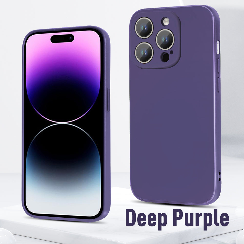 Silicone Bumper Case for Apple iPhone 13 12 11 Series