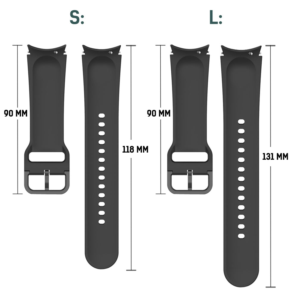 Samsung Galaxy Watch 6 / 6 Classic Silicone Sport Watch Strap Band