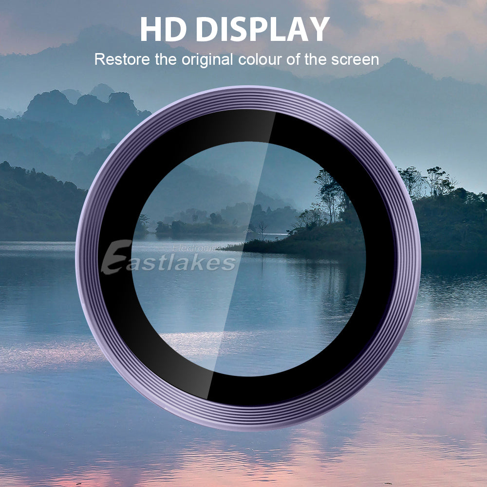 Apple iPhone 14 13 Series Metal Camera Lens Tempered Glass Protector - Eastlakes Electronics