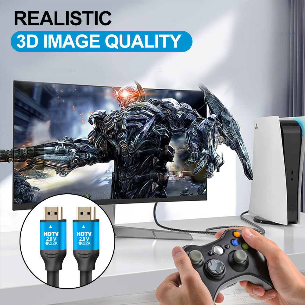 Premium HDMI Cable V2.0 Ultra HD 4K 2160p 1080p 3D High Speed Ethernet HEC ARC