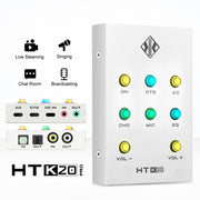 HANIANGZI HT-K20 PRO USB Audio Interface Live Steaming Lossless Digital Transmitter Converter