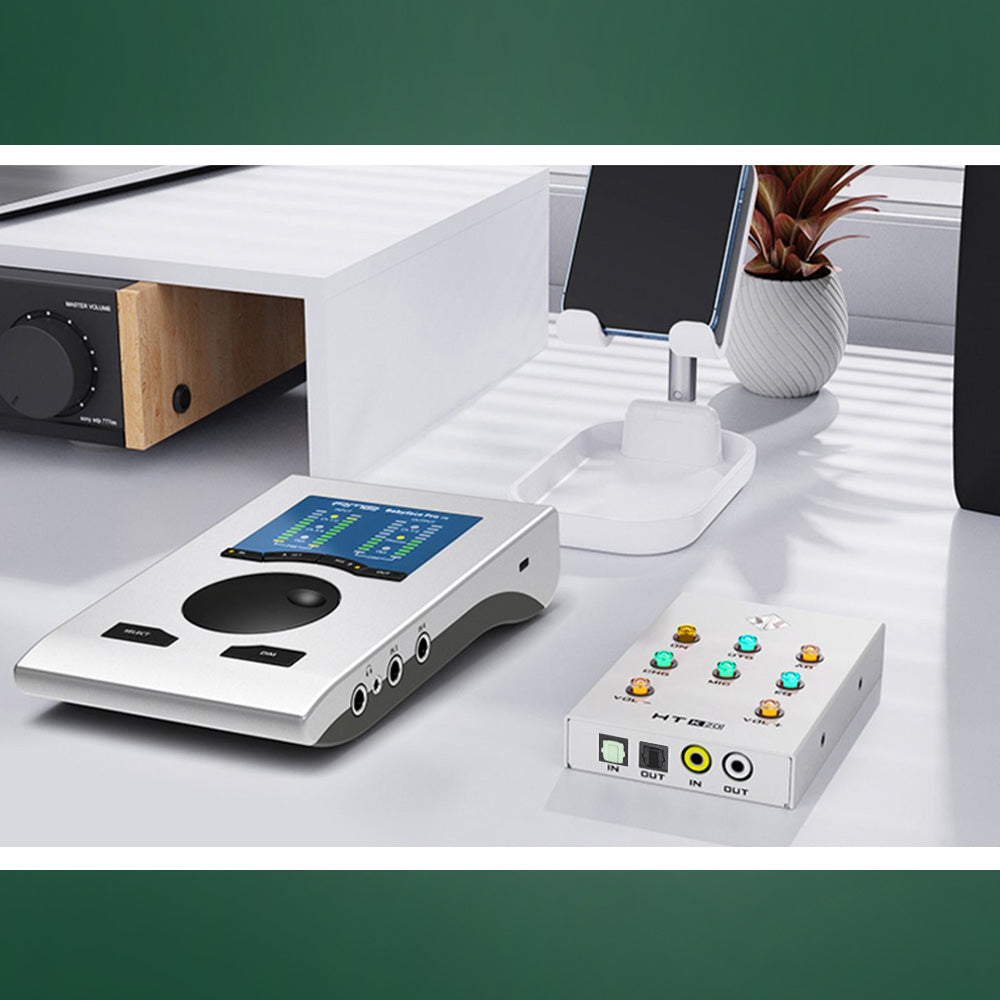 HANIANGZI HT-K20 PRO USB Audio Interface Live Steaming Lossless Digital Transmitter Converter