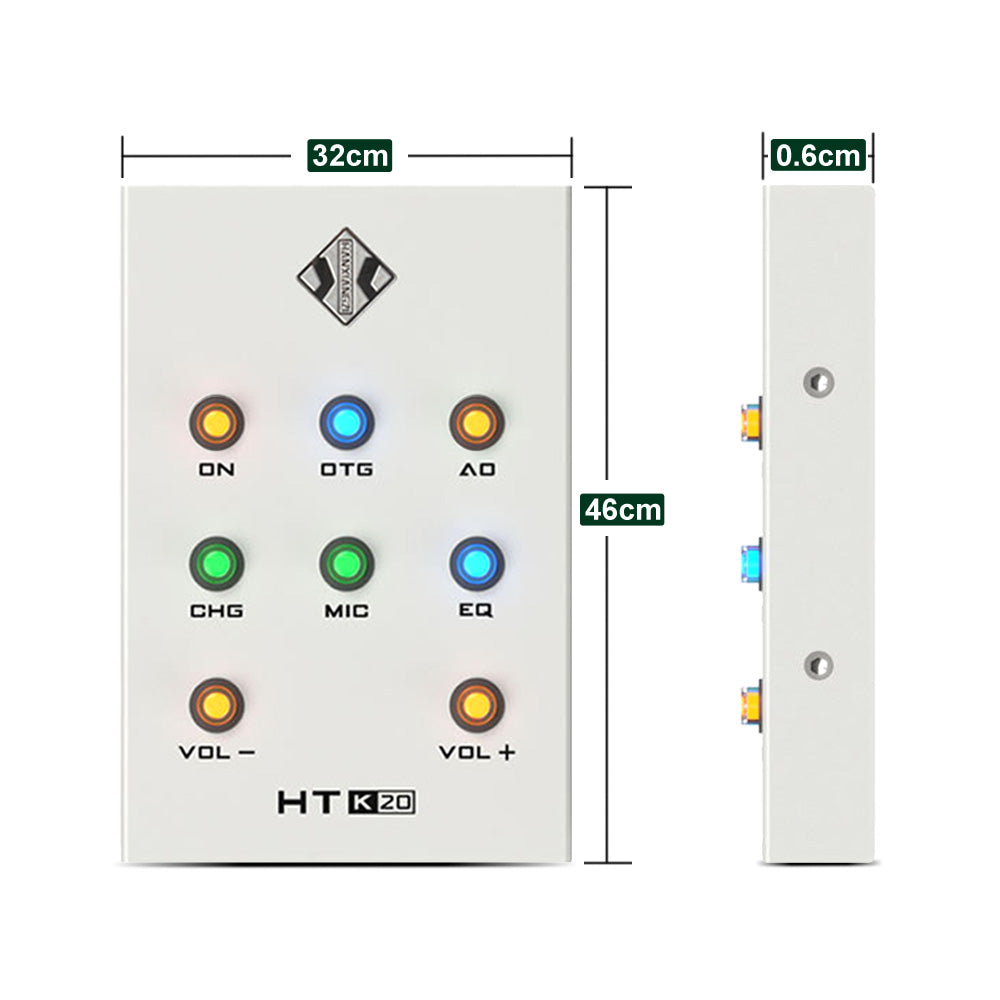 HANIANGZI HT-K20 PRO USB Audio Interface Live Steaming Lossless Digital Transmitter Converter