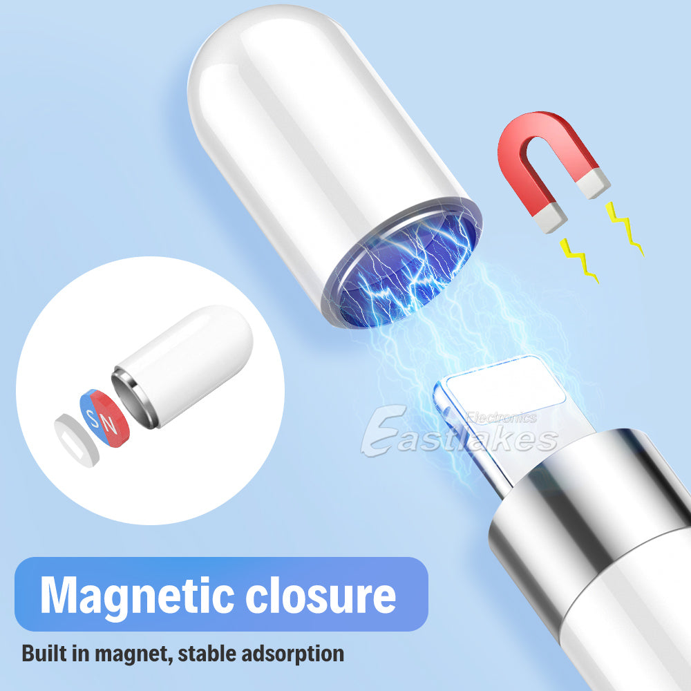 Apple Pencil 1st Gen Replacement Magnetic Protective Cap Cover