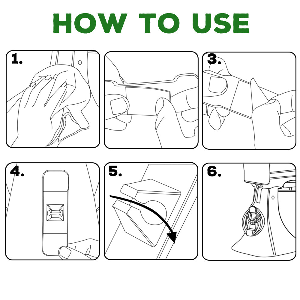 Cord Wrap Organiser Holder for Kitchen Appliances Wires - Eastlakes Electronics