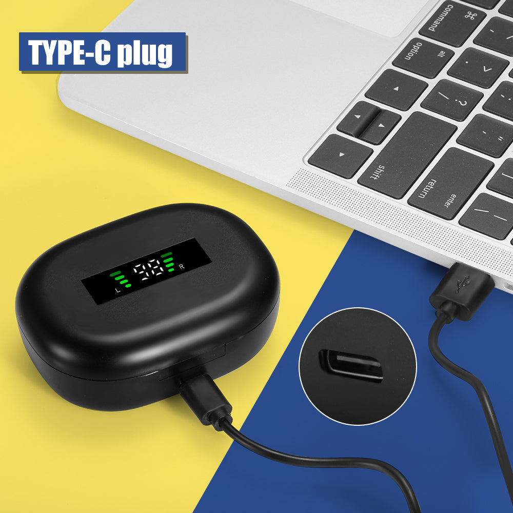 Sweatproof Budget Wireless Bluetooth Earphones For Sports Gym Earbuds