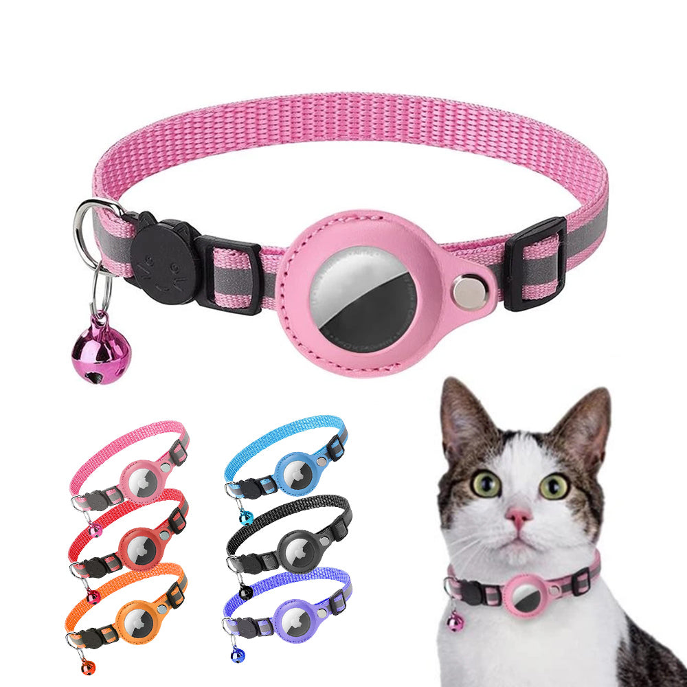 Waterproof Apple AirTag Collar for Pets with Safety Buckle and Bell - Eastlakes Electronics Sydney Australia