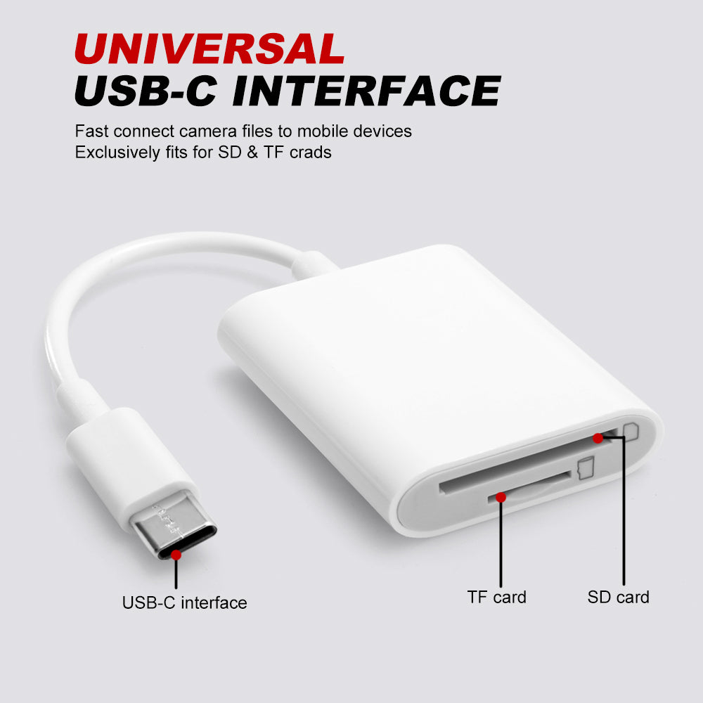 USB-C To SD Card TF Memory Reader Adapter - Eastlakes Electronics