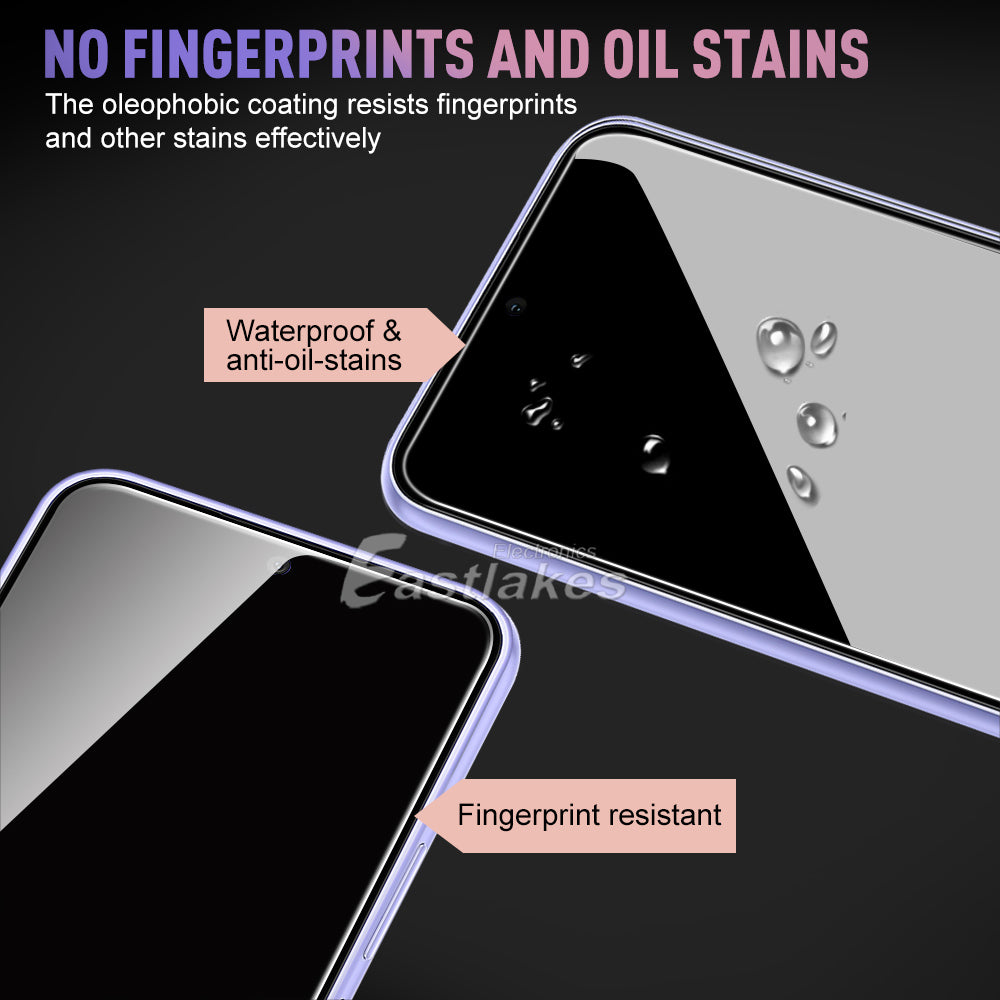 [2 Pack] Tempered Glass Screen Protector for Samsung Galaxy A Series