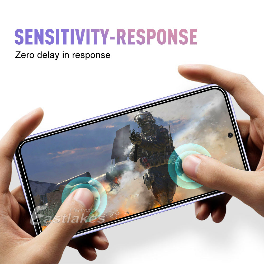 [2 Pack] Tempered Glass Screen Protector for Samsung Galaxy A Series