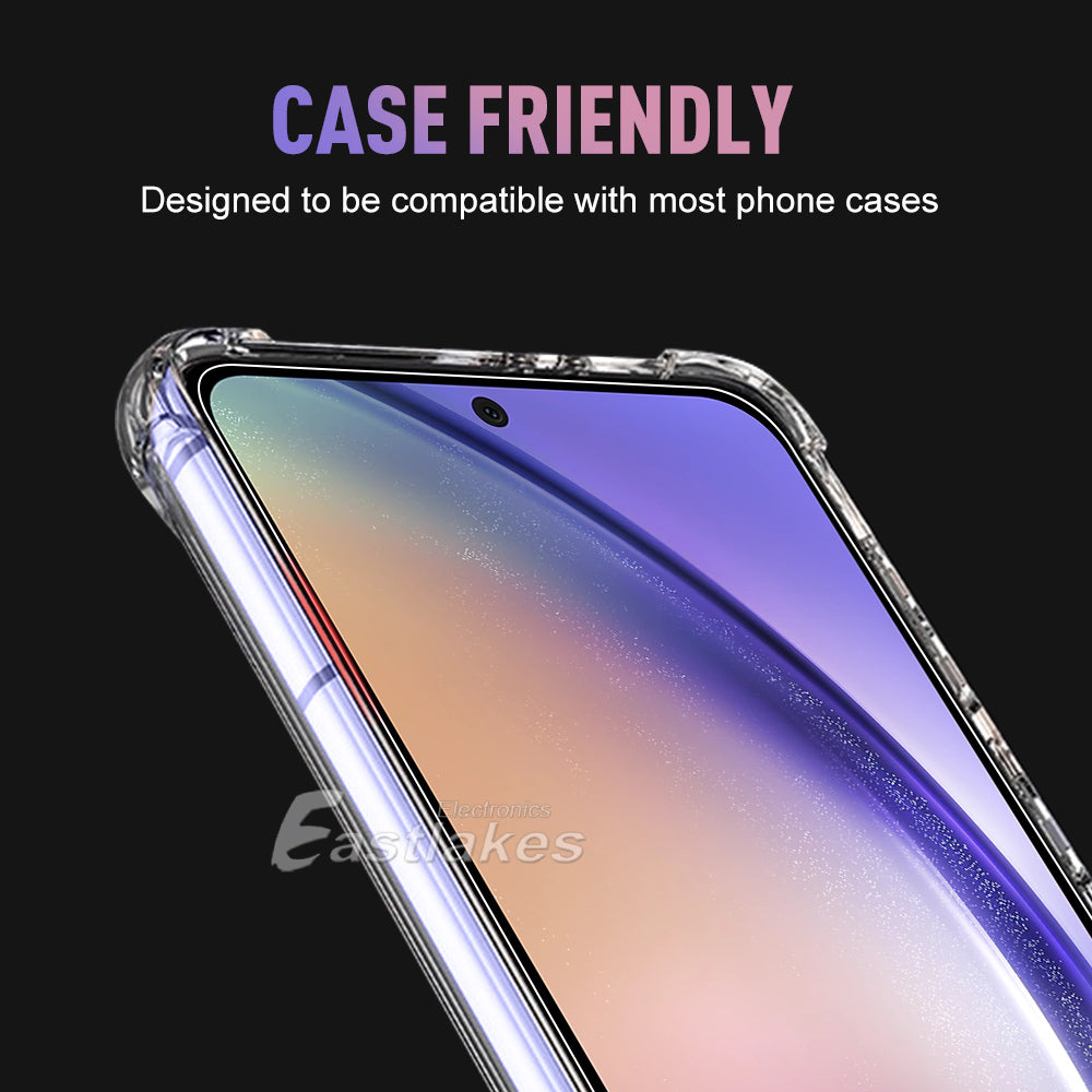 [2 Pack] Tempered Glass Screen Protector for Samsung Galaxy A Series