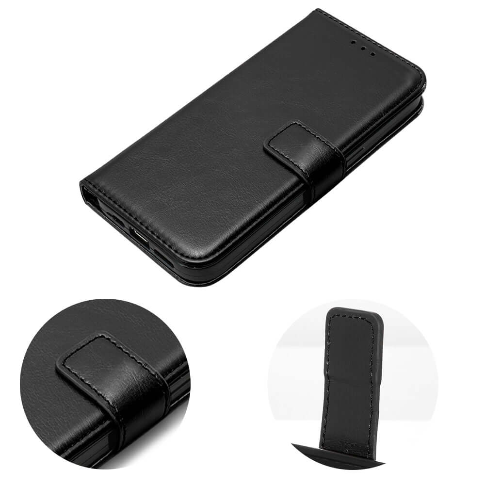 Apple iPhone Leather Flip Slot Holder Wallet Case Card 14 13 12 11 X - Eastlakes Electronics Sydney