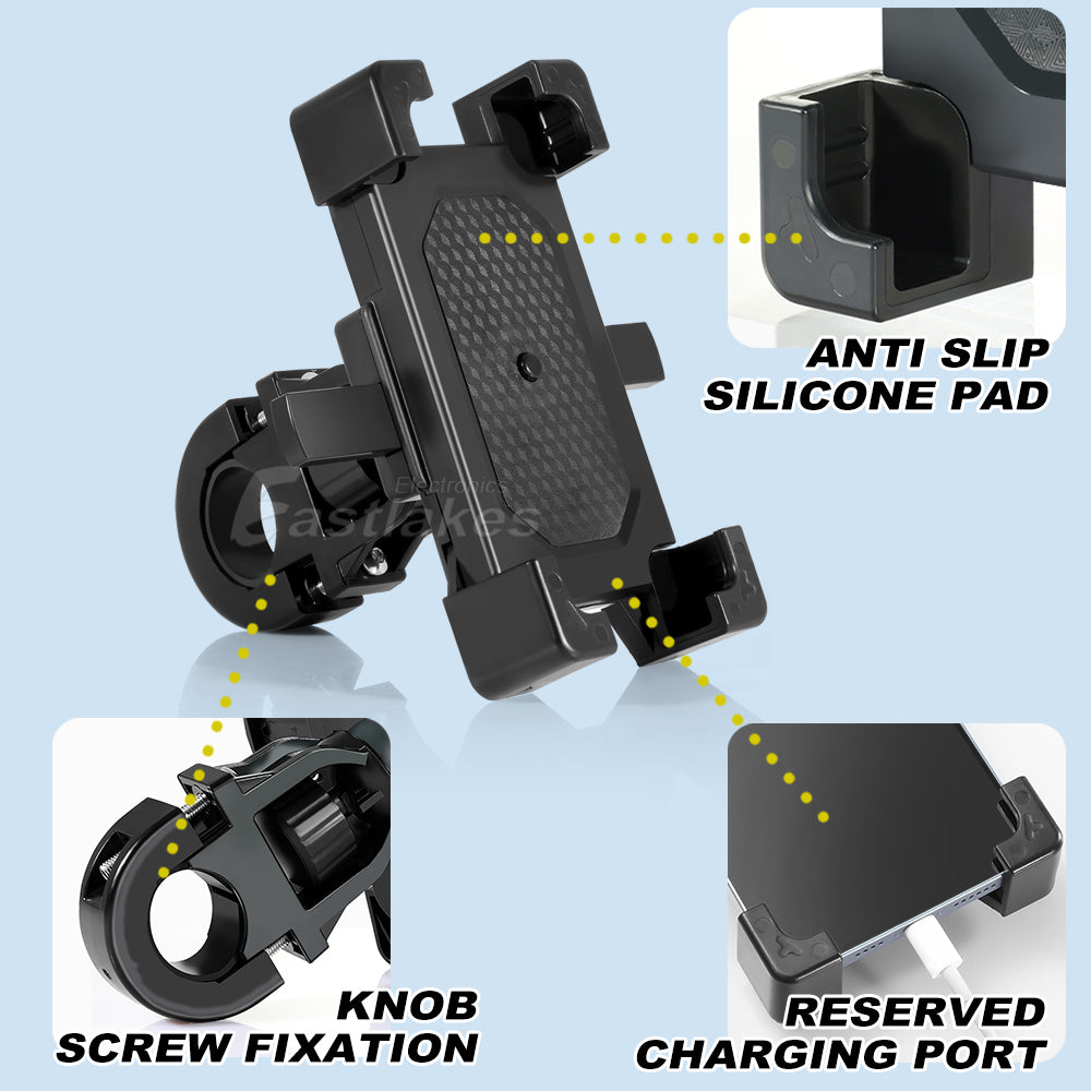 Mobile Phone Cradle Holder For Bicycle Bike Motorcycle Handlebar - Eastlakes Electronics