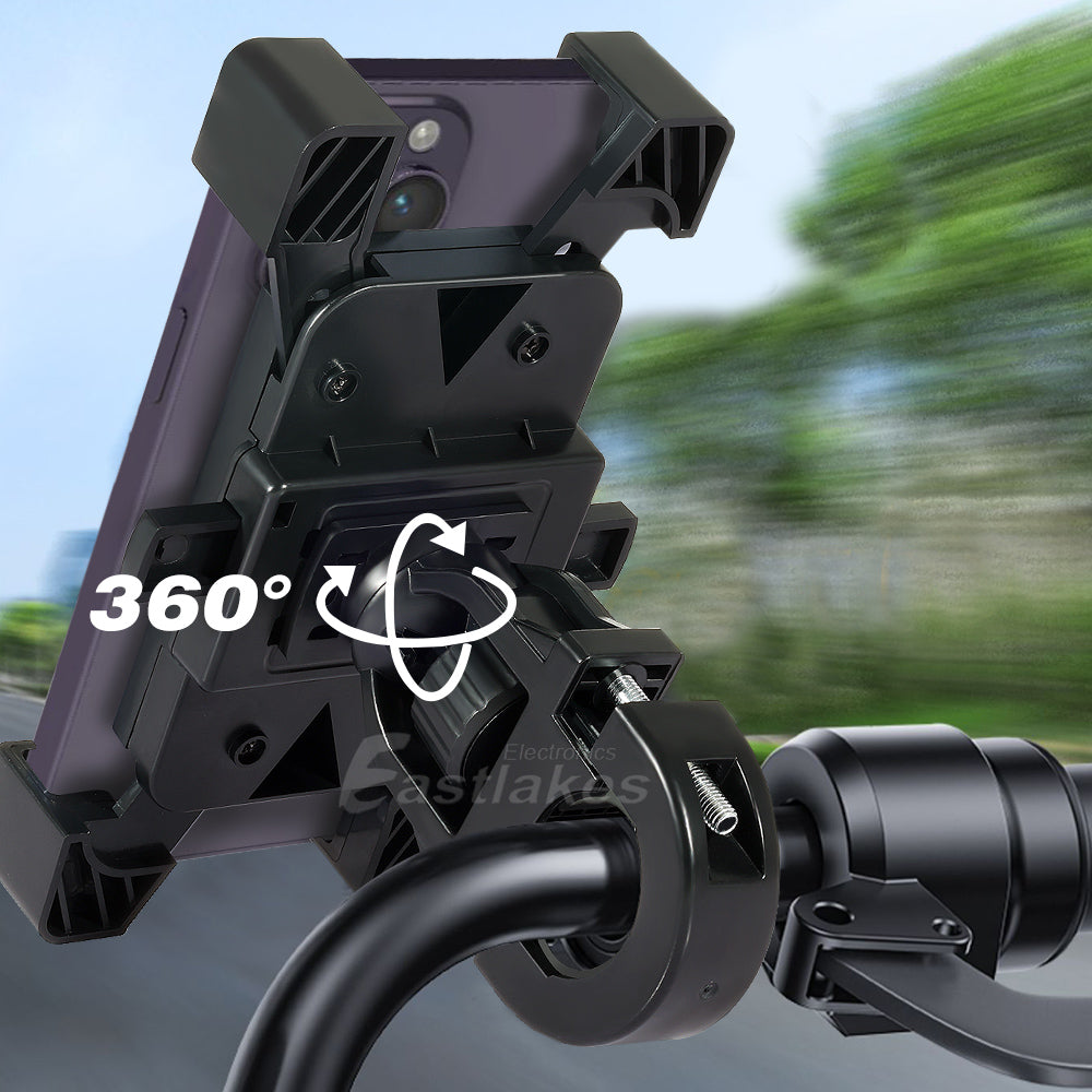 Mobile Phone Cradle Holder For Bicycle Bike Motorcycle Handlebar - Eastlakes Electronics