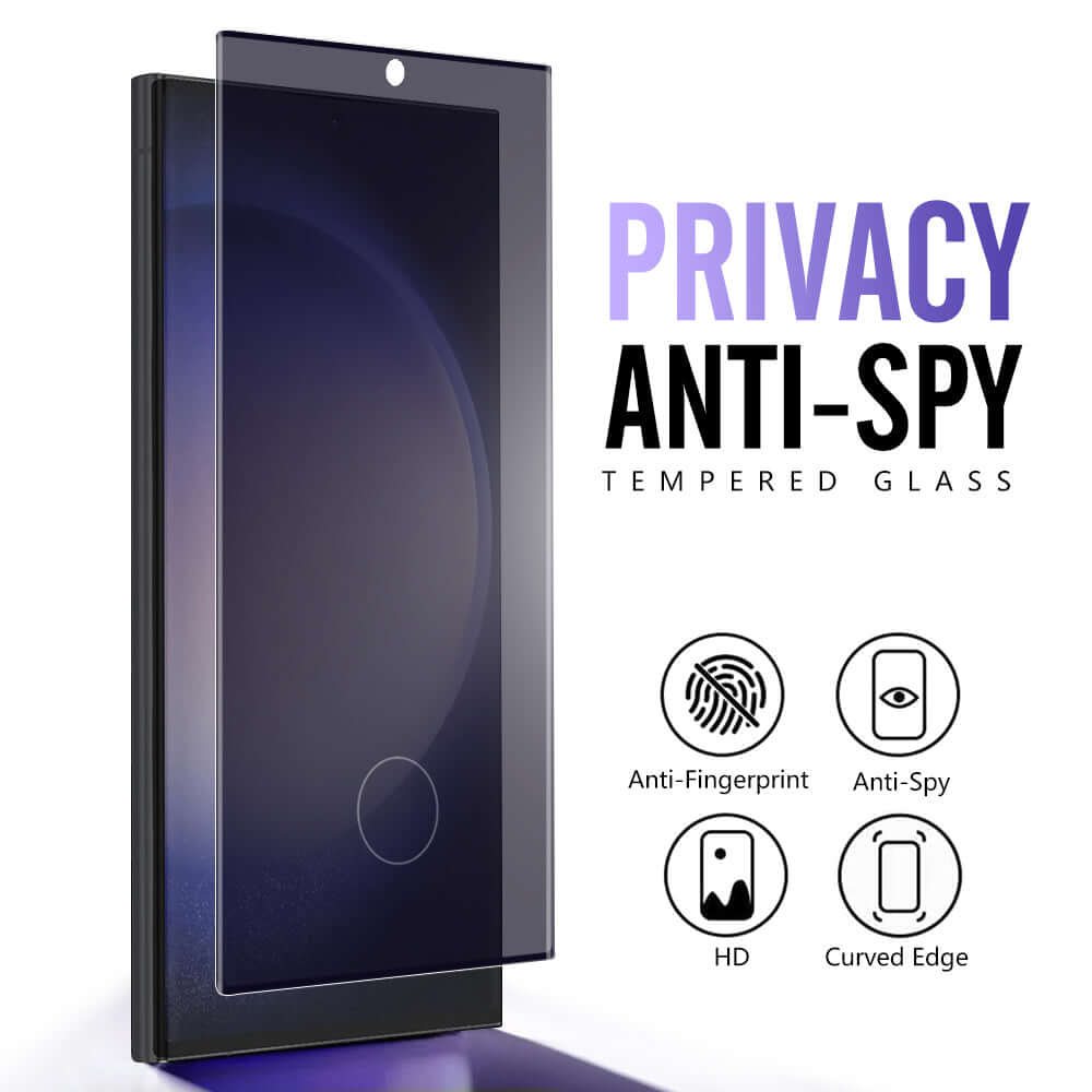 EASTele Privacy Tempered Glass Screen Protector Samsung Galaxy S23 - Eastlakes Electronics