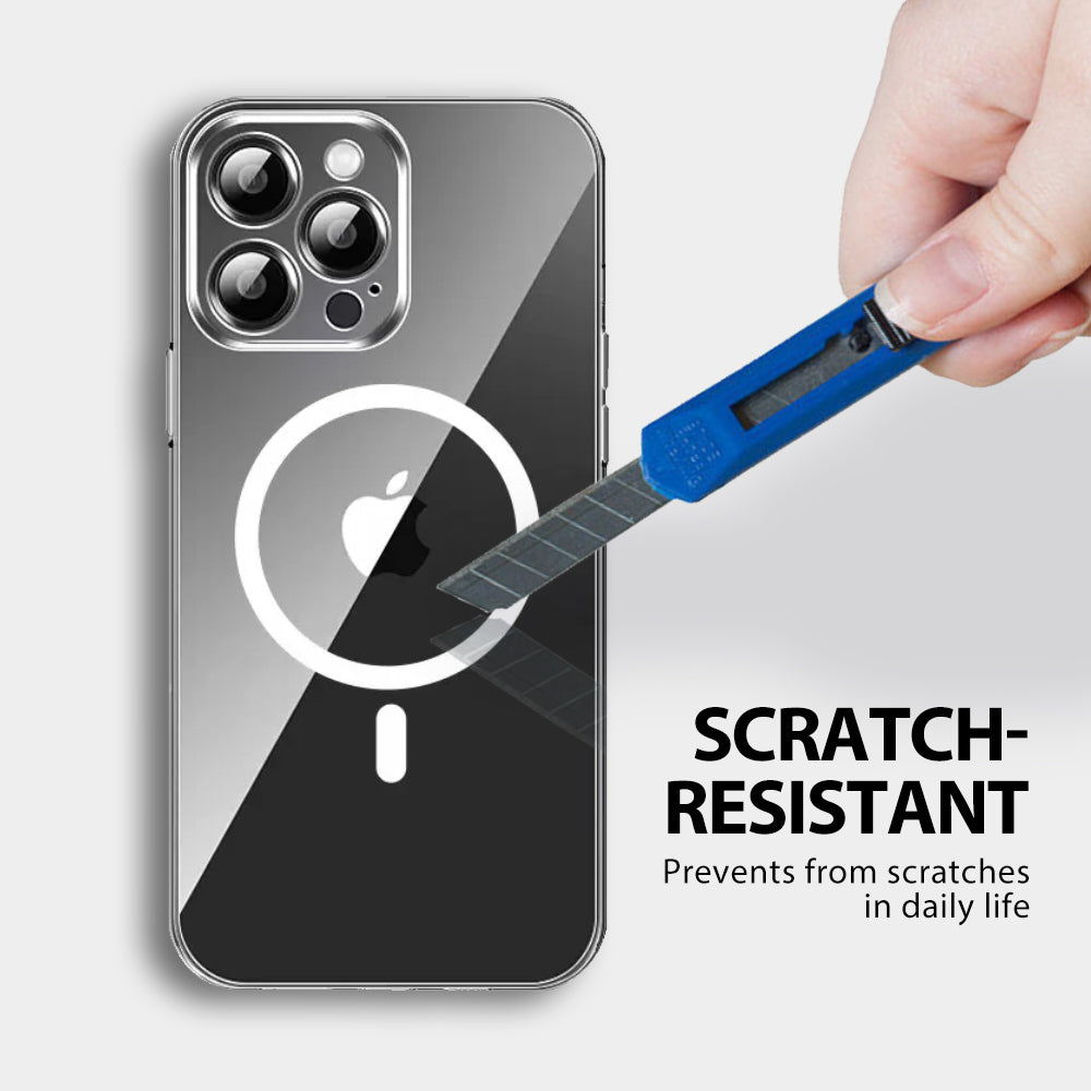 MagSafe Case Magnetic Clear Silicone Case for iPhone 14 Plus 13 12 11 Pro Max - Eastlakes Electronics Sydney Australia
