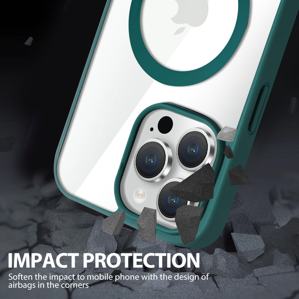 MagSafe Case Magnetic Clear Silicone Case for iPhone 14 Plus 13 12 11 Pro Max - Eastlakes Electronics Sydney Australia