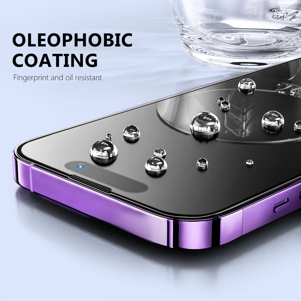 Tempered Glass Screen Protector With Easy Installation Tool For iPhone 14 Pro Max 13 12 11 Xs XR - Eastlakes Electronics