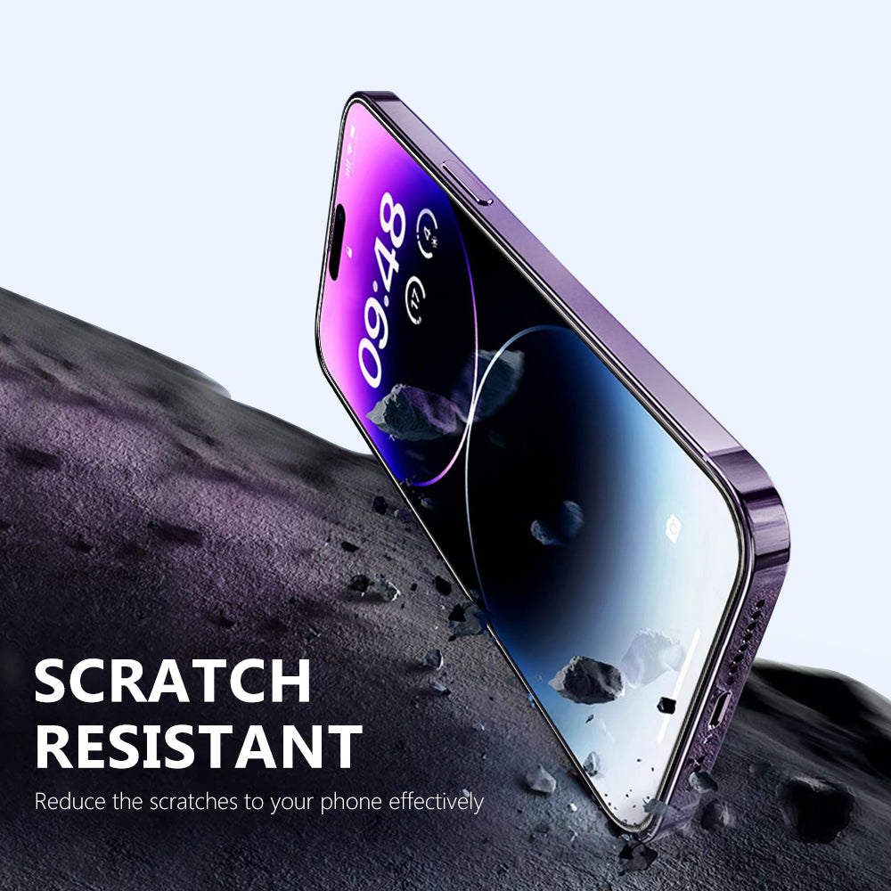 Tempered Glass Screen Protector With Easy Installation Tool For iPhone 14 Pro Max 13 12 11 Xs XR - Eastlakes Electronics