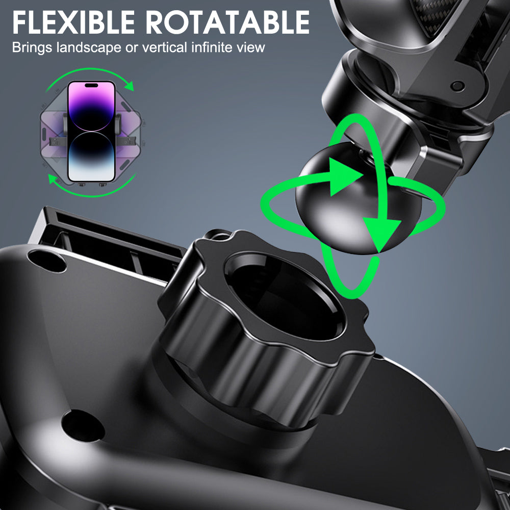 Yesido 360° Universal Air Vent Car Holder Phone Mount Stand For Apple iPhone Samsung Phones