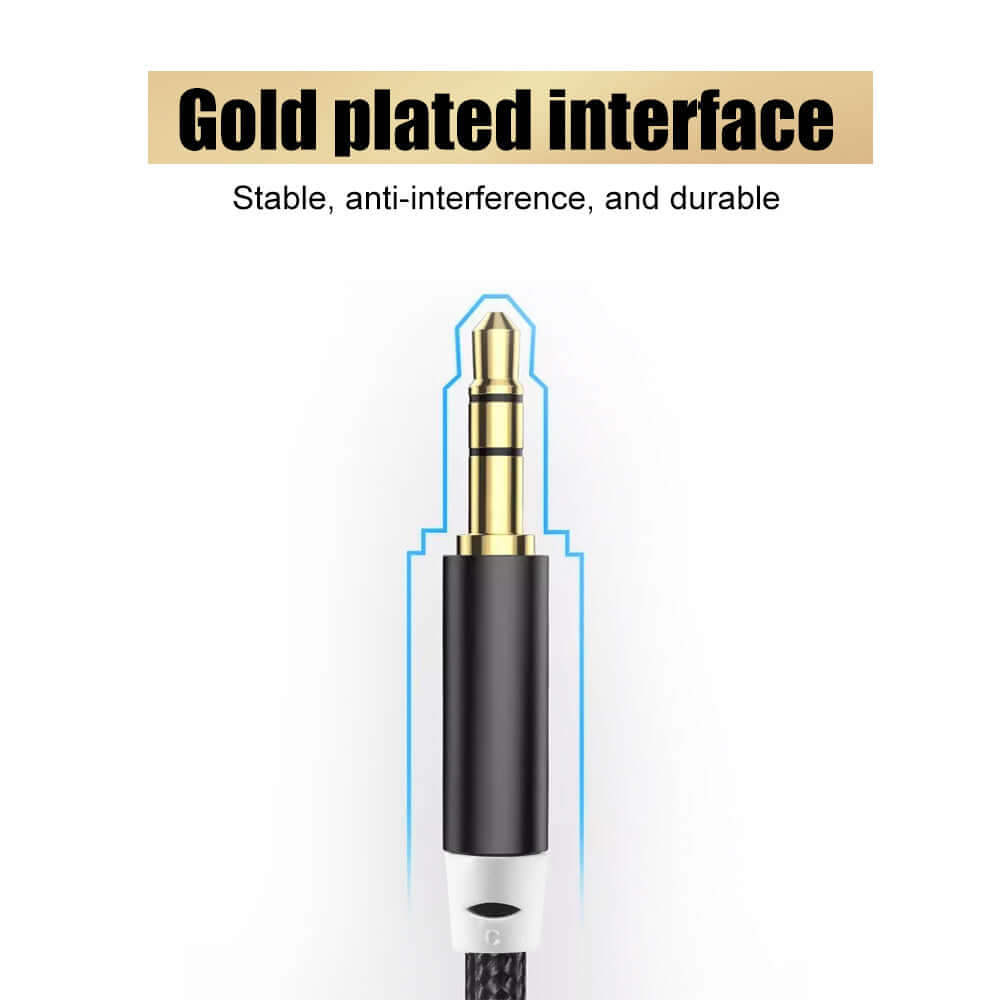 3.5mm Male to Male Audio AUX Auxiliary Cable - Eastlakes Electronics Sydney