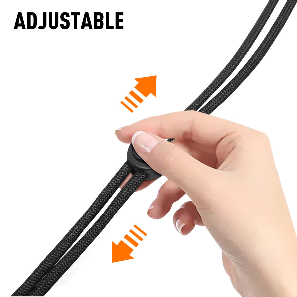 Metal Patch Mobile Phone Lanyard With Free Adjustable Hanging Neck Wrist Strap - Eastlakes Electronics