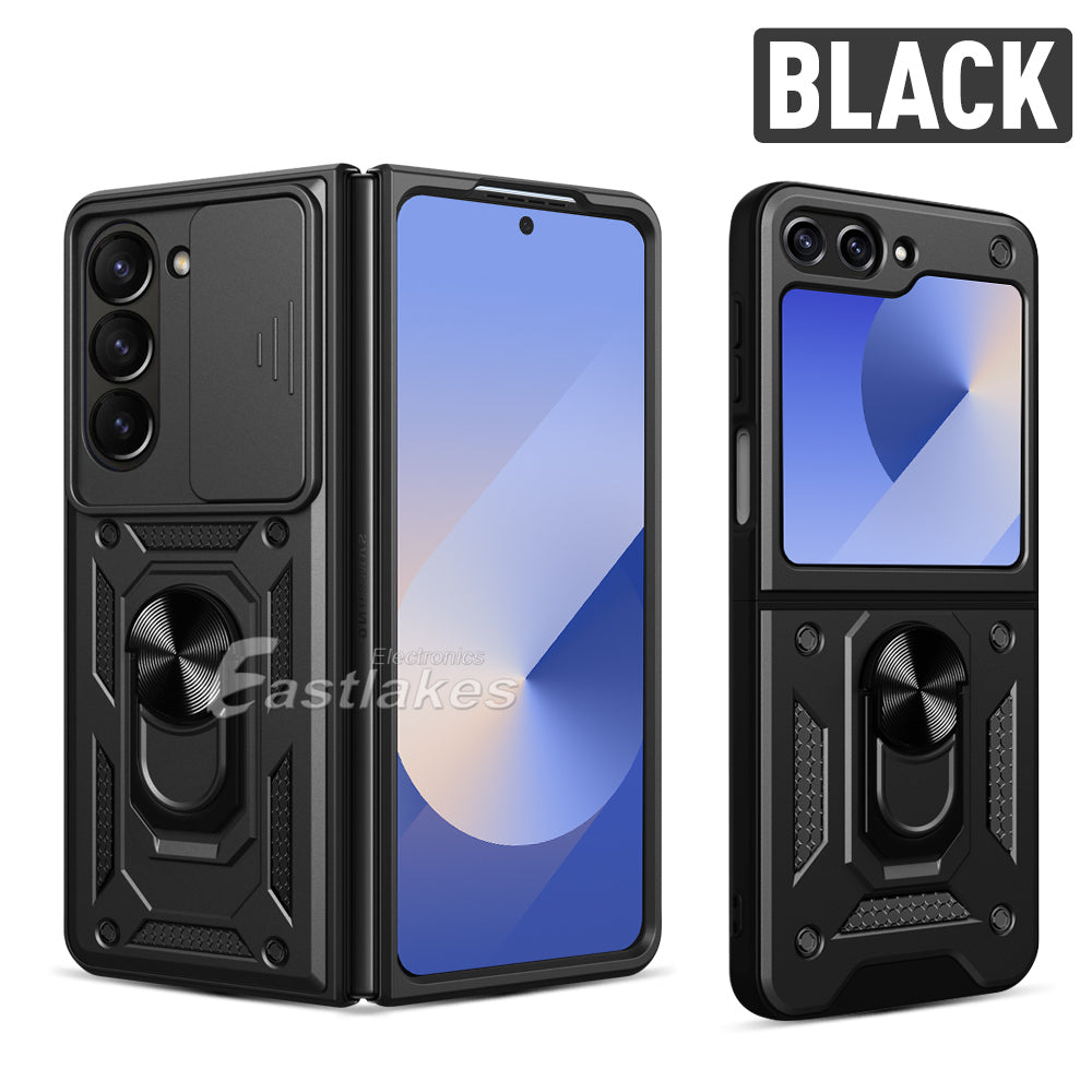 Samsung Galaxy Z Flip Z Fold / Ultra Shockproof Ring Holder Case