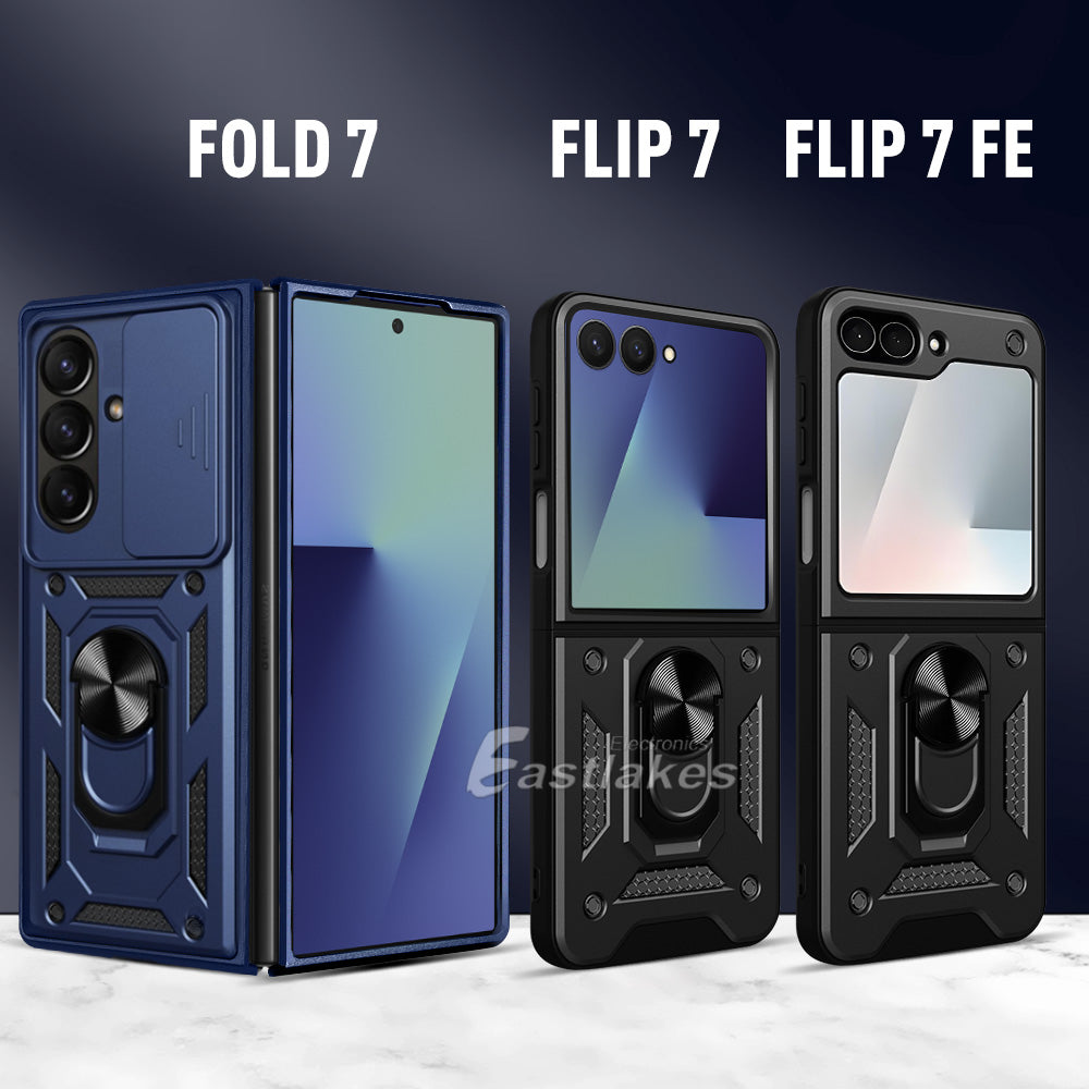 Samsung Galaxy Z Flip Z Fold / Ultra Shockproof Ring Holder Case