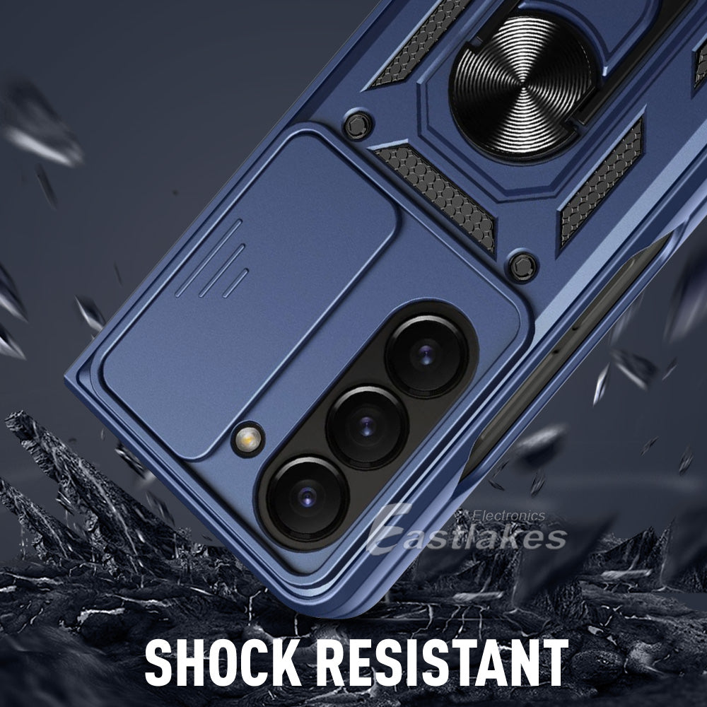 Samsung Galaxy Z Flip Z Fold / Ultra Shockproof Ring Holder Case