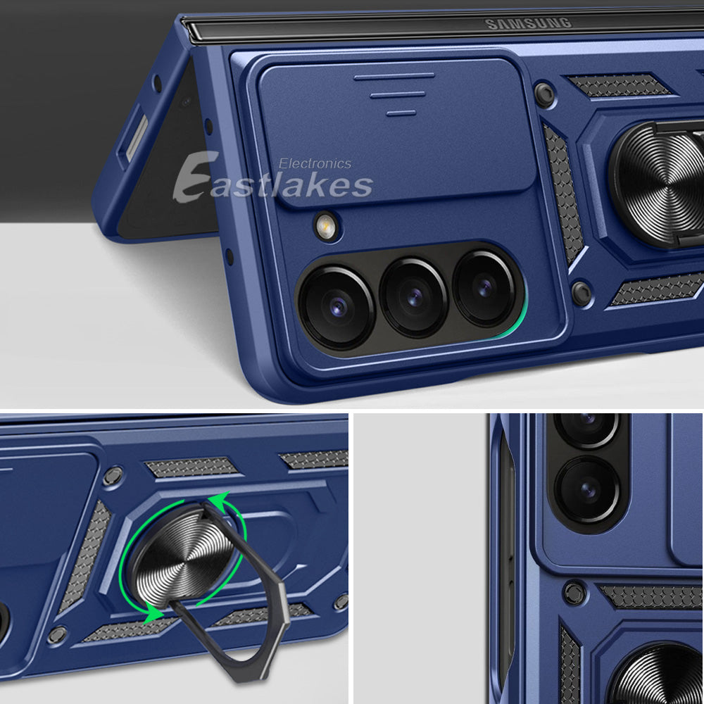 Samsung Galaxy Z Flip Z Fold / Ultra Shockproof Ring Holder Case